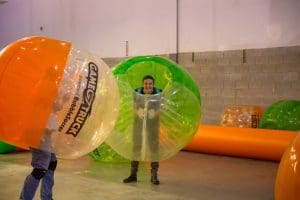 AKS culture, bubble soccer, holiday