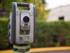 total station, gunner, land surveying, industrial measurement, construction staking, municipal airport, McMinnville, Oregon