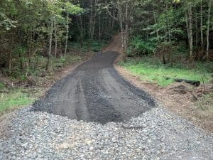 forest access road, forest engineering, Canemah Bluff, Portland, Metro