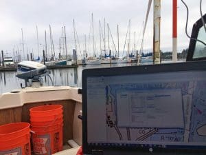 hydrographic survey, dredge survey