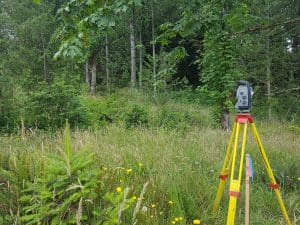 land surveying, total station