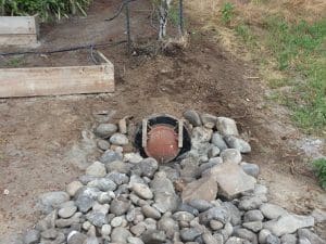 storm drain outflow, underground boring, pipe replacement